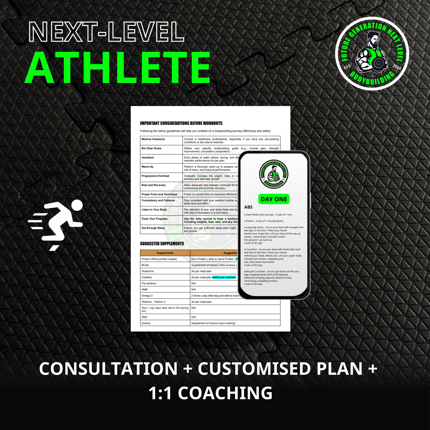 meal plan for athletes