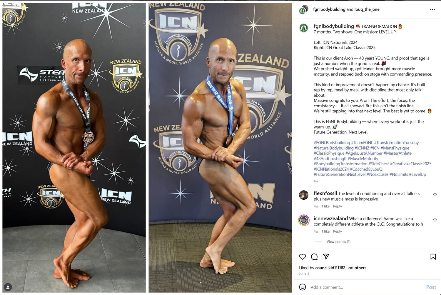 🚨 TRANSFORMATION 🔥 7 months. 2 shows. 1 mission: LEVEL UP