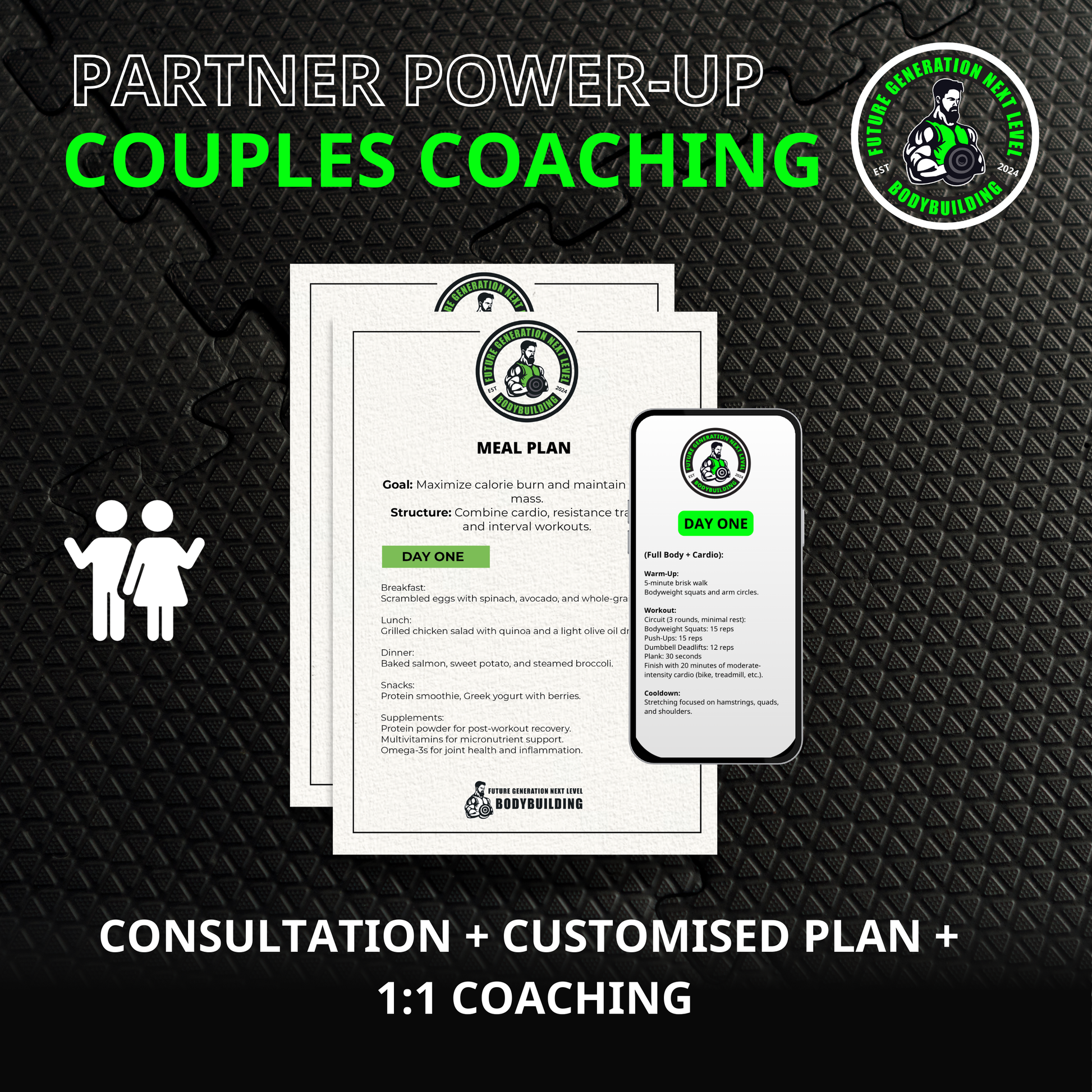 Customised fitness plan for couples Auckland